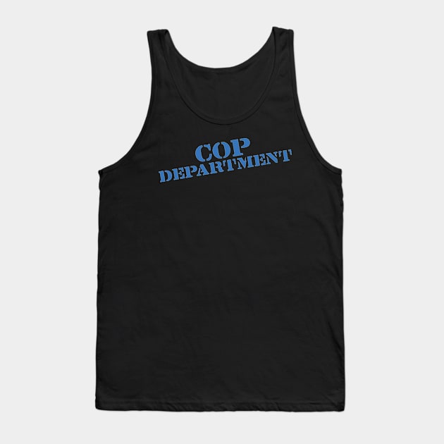 COP DEPARTMENT Tank Top by Eugene and Jonnie Tee's